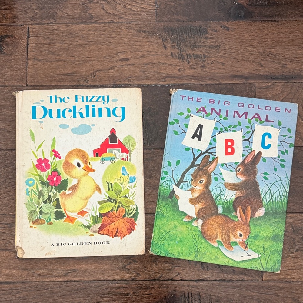 Vintage Big Golden Book Set